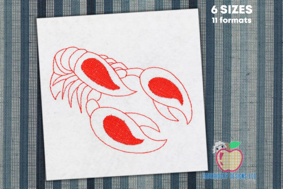 Cute Cartoon Lobster