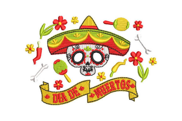 Day of the Dead Skull