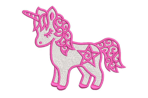 Pink Unicorn Pony