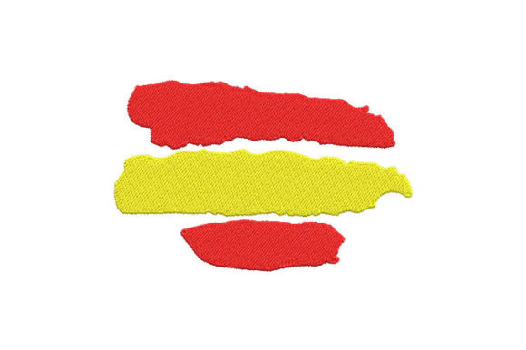 Spanish Flag Sticker
