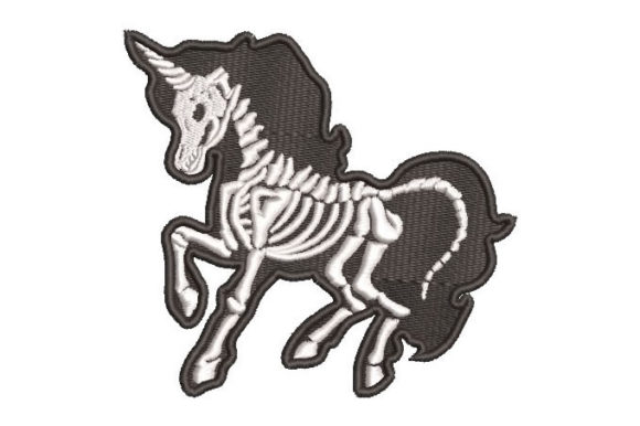 Unicorn Skull