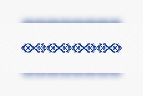 Vintage Cross Stitch Border